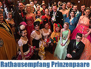 Fasching 2015 Rathaus Empfang der Münchner Faschings-Prinzenpaare am 30.01.2015  (©Foto: Martin Schmitz)